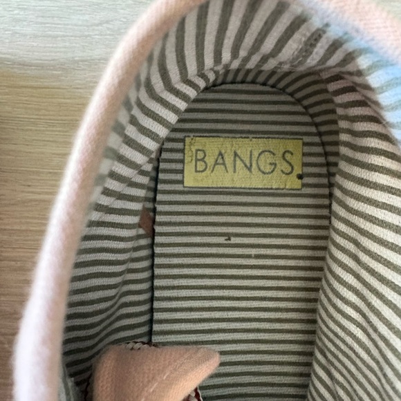 BANGS Floral Embroidered High-Top Sneakers - Picture 6 of 8